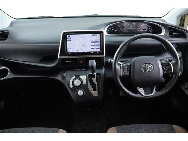 シエンタ ハイブリッドG グランパー プリクラッシュセーフティ 地デジ LED ナビTV DVD パワーウインドウ パワーステアリング オートエアコン ABS エアバッグ Bカメラ クルーズコントロール 3列シート ETC 記録簿(4枚目)