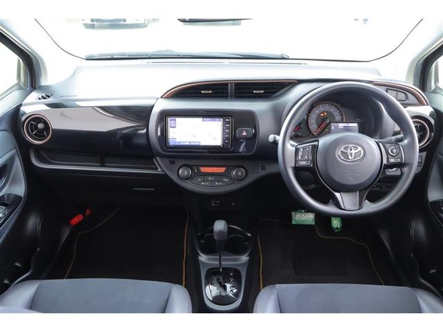 ヴィッツ F アミー ナビ&TV ワンセグ アイドリングストップ バックカメラ 衝突被害軽減システム メモリーナビ 横滑り防止 ETC ABS スマートキー エアバッグ キーレス フルオートエアコン(4枚目)