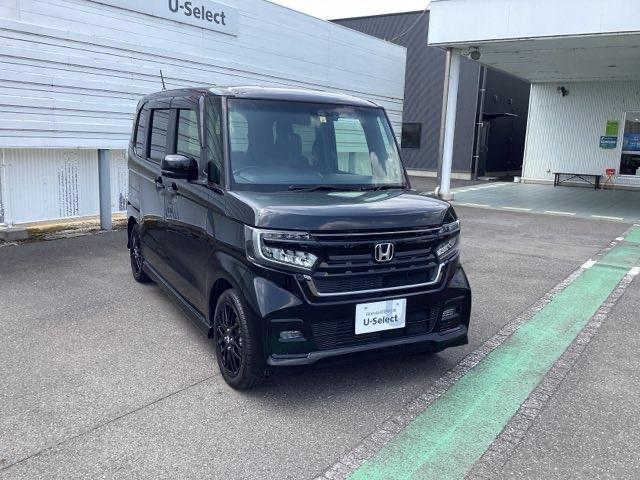 Ｎ－ＢＯＸカスタム Ｌターボ　衝突被害軽減Ｂ　オートクルーズ　アイドリンクストップ　横滑り防止　リアカメラ　Ｄレコ　シートヒーター付　スマートキー＆プッシュスタート　ＬＥＤヘッドライト　パワステ　ＡＡＣ　ＡＢＳ　ＤＶＤ（8枚目）