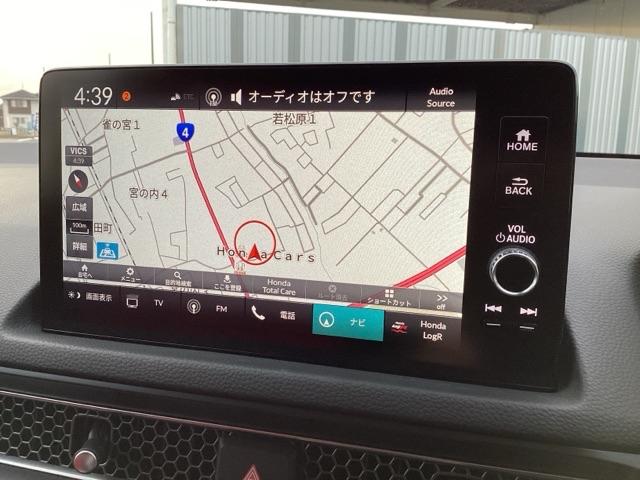 シビック タイプＲ　ＴＶナビ　ＥＴＣ車載器　フルセグテレビ　ＬＥＤランプ　Ｒカメラ　カーテンエアバック　キーフリ　前後障害物センサー　オートクルーズコントロール　ターボ車　記録簿　フルオートエアコン　ＥＳＣ（11枚目）