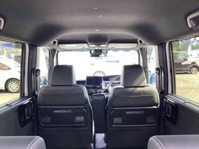 N-BOXカスタム Lターボ 両側PWスライドドア Bモニタ Iストップ 禁煙 セキュリティー クルーズコントロール ナビTV キーレスエントリー VSA ベンチS LEDランプ 助手席エアバック ターボモデル ワンセグテレビ(12枚目)