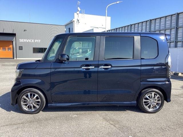 N-BOXカスタム L Pソナー サイドエアバッグ ナビTV Aストップ シートヒータ ベンチシート 点検記録簿 キーフリーシステム LEDライト リアカメ クルーズコントロール AC DVD視聴可能 スマキー ETC(5枚目)