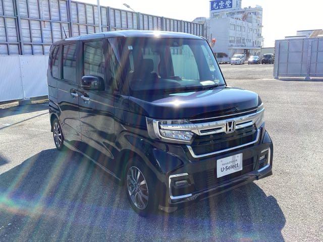 N-BOXカスタム L Pソナー サイドエアバッグ ナビTV Aストップ シートヒータ ベンチシート 点検記録簿 キーフリーシステム LEDライト リアカメ クルーズコントロール AC DVD視聴可能 スマキー ETC(6枚目)