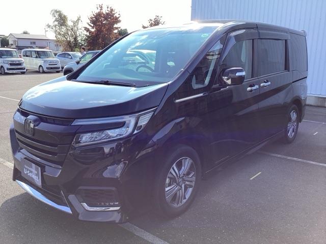 ステップワゴンスパーダ e:HEVスパーダGホンダセンシング ウォークスルー LEDライト ドライブレコーダ セキュリティアラーム カーテンエアバック 横滑り防止装置 クルーズコントロール Bカメラ フルセグ ナビ&TV(7枚目)