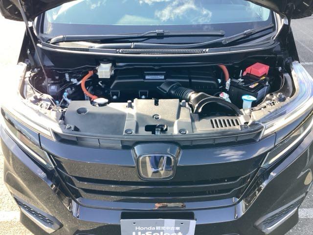 ステップワゴンスパーダ e:HEVスパーダGホンダセンシング ウォークスルー LEDライト ドライブレコーダ セキュリティアラーム カーテンエアバック 横滑り防止装置 クルーズコントロール Bカメラ フルセグ ナビ&TV(17枚目)