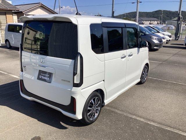 N-BOXカスタム ベースグレード CMBS Dレコ 禁煙 1オーナー ベンチシート オートエアコン スマートキ LED 盗難防止装置 クルコン ETC バックカメラ フルセグTV パワーステアリング エアバッグ ESC(8枚目)