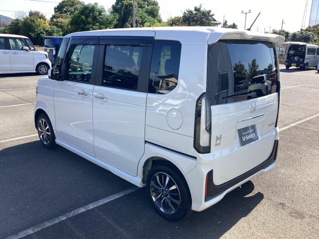 N-BOXカスタム ベースグレード CMBS Dレコ 禁煙 1オーナー ベンチシート オートエアコン スマートキ LED 盗難防止装置 クルコン ETC バックカメラ フルセグTV パワーステアリング エアバッグ ESC(9枚目)