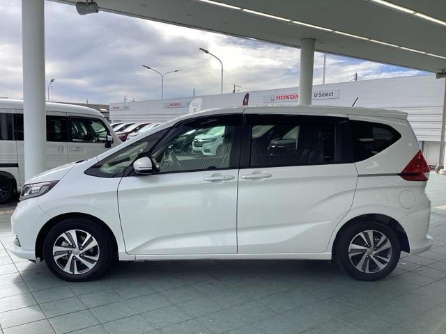 フリード+ハイブリッド ハイブリッドG バックモニター フルセグテレビ サイドカーテンエアバック オートクルーズコントロール ABS ナビTV LEDヘッドランプ シートヒータ DVD再生可 VSA 両側Pスライドドア(5枚目)