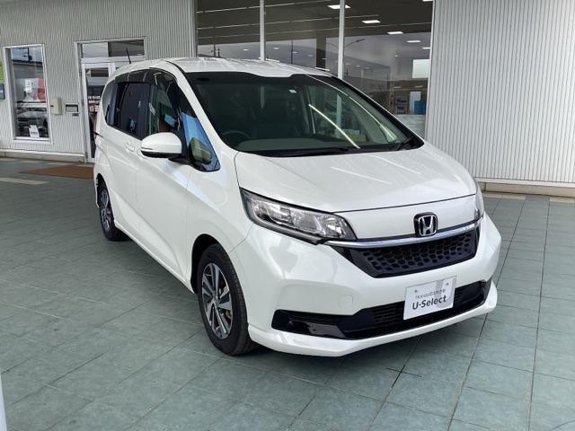 フリード+ハイブリッド ハイブリッドG バックモニター フルセグテレビ サイドカーテンエアバック オートクルーズコントロール ABS ナビTV LEDヘッドランプ シートヒータ DVD再生可 VSA 両側Pスライドドア(6枚目)