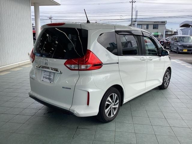 フリード+ハイブリッド ハイブリッドG バックモニター フルセグテレビ サイドカーテンエアバック オートクルーズコントロール ABS ナビTV LEDヘッドランプ シートヒータ DVD再生可 VSA 両側Pスライドドア(8枚目)