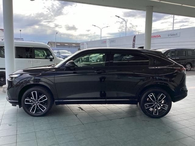 ヴェゼル e:HEVZ 衝突回避支援ブレーキ機能 スマキ Pトランク フルオートエアコン Dレコ エアバッグ 両席エアバック Rカメ 記録簿付 パワーウィンドウ LEDランプ ソナー クルーズC ナビ&TV(5枚目)