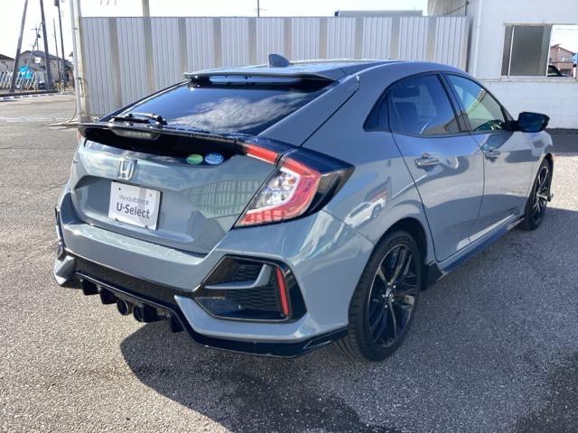 シビック ハッチバック 追突軽減ブレーキ 盗難防止装置 Bモニター 整備記録簿 横滑防止 シートヒーター付き LEDライト スマートキー AAC サイドカーテンエアバック ETC オートクルーズ エアバッグ(8枚目)