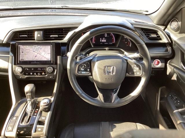 シビック ハッチバック 追突軽減ブレーキ 盗難防止装置 Bモニター 整備記録簿 横滑防止 シートヒーター付き LEDライト スマートキー AAC サイドカーテンエアバック ETC オートクルーズ エアバッグ(15枚目)