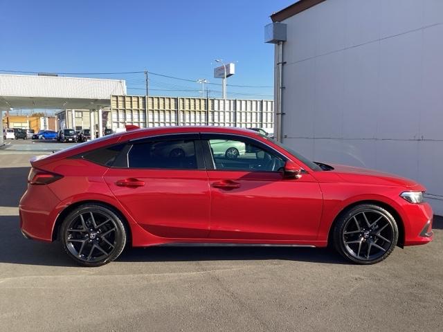 シビック ＥＸ　スペアキー・ドラレコＳＤカード無　Ｒカメ　パーキングセンサー　衝突被害軽減ブレーキ　スマートキーシステム　ＬＥＤライト　地デジフルセグ　ナビＴＶ　シートＨ　オートエアコン　キーフリー　運転席エアバッグ（4枚目）