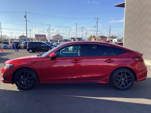 シビック ＥＸ　スペアキー・ドラレコＳＤカード無　Ｒカメ　パーキングセンサー　衝突被害軽減ブレーキ　スマートキーシステム　ＬＥＤライト　地デジフルセグ　ナビＴＶ　シートＨ　オートエアコン　キーフリー　運転席エアバッグ（5枚目）