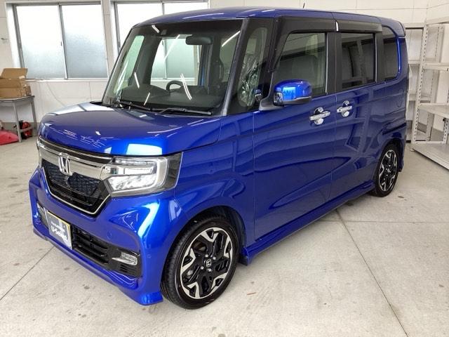 Ｎ－ＢＯＸカスタム Ｇ・ＥＸターボホンダセンシング　禁煙　Ｒカメ　前席シートヒーター　クルコン　ナビＴＶ　サイドエアバッグ　タ－ボ　ＬＥＤヘットライト　ＥＴＣ　Ｆセグ　横滑り防止　パワーステアリング　ＤＶＤ再生可　ＡＣ（7枚目）