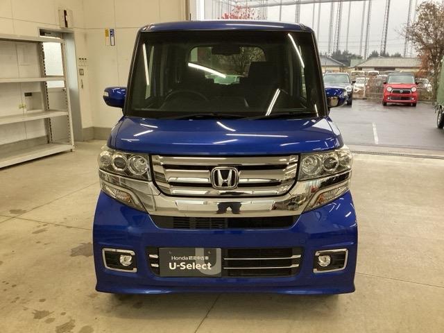 Ｎ－ＢＯＸカスタム ＧＳＳパッケージ　ＴＶナビ　スマ－トキ－　Ｂカメ　ＥＴＣ付き　エアコン　ＥＳＣ　Ａ－ＳＴＯＰ　パワーウィンドウ　運転席助手席エアバッグ　ＡＢＳ　サイドカーテンエアバック　キーレス　ベンチシート（2枚目）