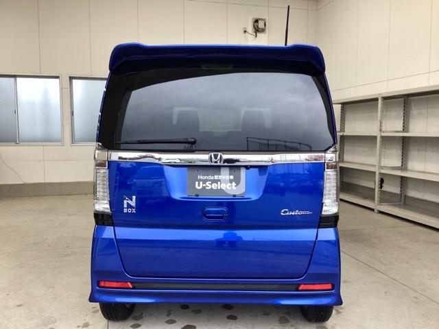 Ｎ－ＢＯＸカスタム ＧＳＳパッケージ　ＴＶナビ　スマ－トキ－　Ｂカメ　ＥＴＣ付き　エアコン　ＥＳＣ　Ａ－ＳＴＯＰ　パワーウィンドウ　運転席助手席エアバッグ　ＡＢＳ　サイドカーテンエアバック　キーレス　ベンチシート（3枚目）