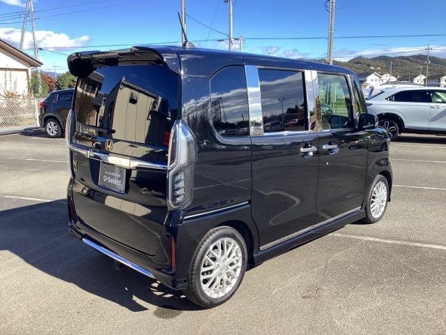 Ｎ－ＢＯＸカスタム Ｇ・Ｌターボホンダセンシング　両側ＰＷスライドドア　Ｂモニタ　Ｉストップ　禁煙　セキュリティー　クルーズコントロール　ナビＴＶ　キーレスエントリー　ヒーター　ＶＳＡ　ベンチＳ　ＬＥＤランプ　ＰＷ　ＰＳ（8枚目）