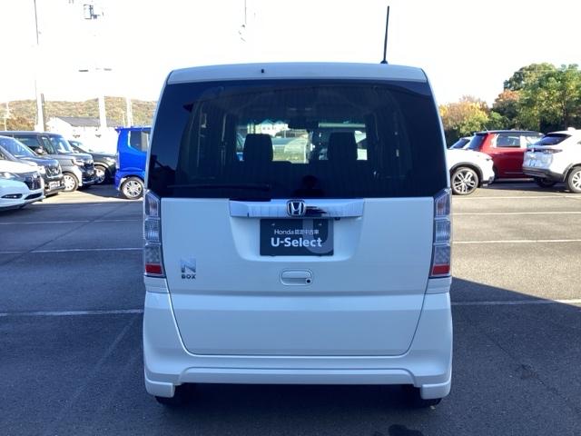 N-BOX G・Lパッケージ I-STOP カラーバックモニター 全席PW イモビライザー ナビテレビ 1セグ サイドエアバック AAC 横滑り防止 スマートキー DVD再生 ABS ETC キーレスE(3枚目)