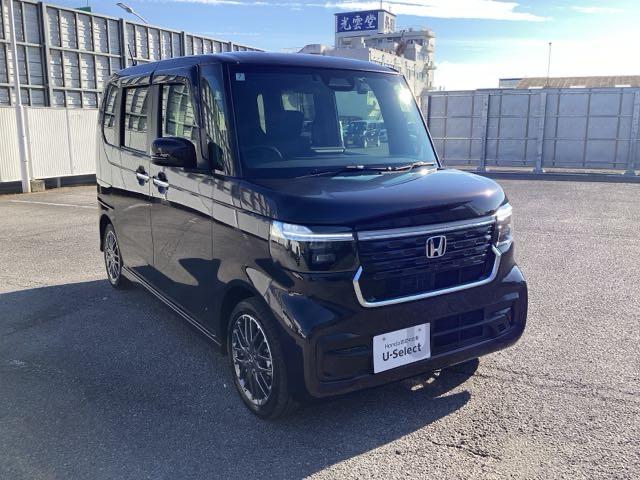 N-BOXカスタム ターボ イモビライザー 衝突被害軽減 ベンチシート キーフリー Pセンサー ESC パワステ DVD再生 両席エアバック サイドエアバッグ ターボ車 Aライト スマキー Bカメ パワーウィンドウ(6枚目)