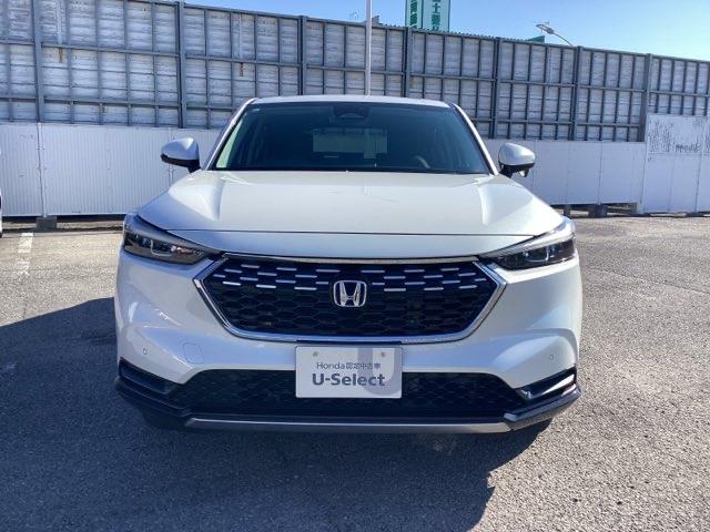 ヴェゼル e:HEVZ 衝突回避支援ブレーキ機能 スマキ フルオートエアコン エアバッグ 両席エアバック Rカメ パワーウィンドウ LEDランプ ソナー クルーズC ナビ&TV キーレスエントリー ETC付(2枚目)