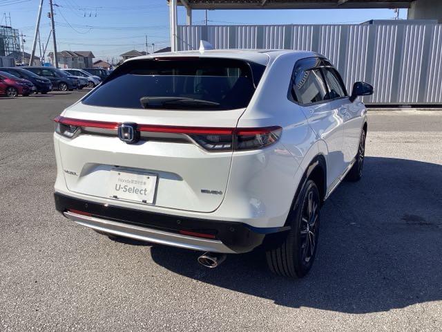 ヴェゼル e:HEVZ 衝突回避支援ブレーキ機能 スマキ フルオートエアコン エアバッグ 両席エアバック Rカメ パワーウィンドウ LEDランプ ソナー クルーズC ナビ&TV キーレスエントリー ETC付(8枚目)