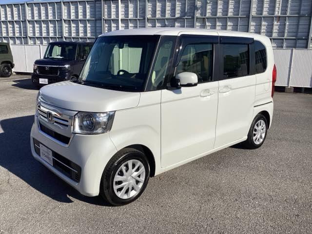 N-BOX L 衝突回避支援ブレーキ I-STOP ドラレコ付 PW パワステ Sヒーター スマ-トキ- Bカメ 地デジTV ナビ&TV 横滑り防止 ETC車載器 LEDライト エアコン付き DVD Wエアバック(7枚目)