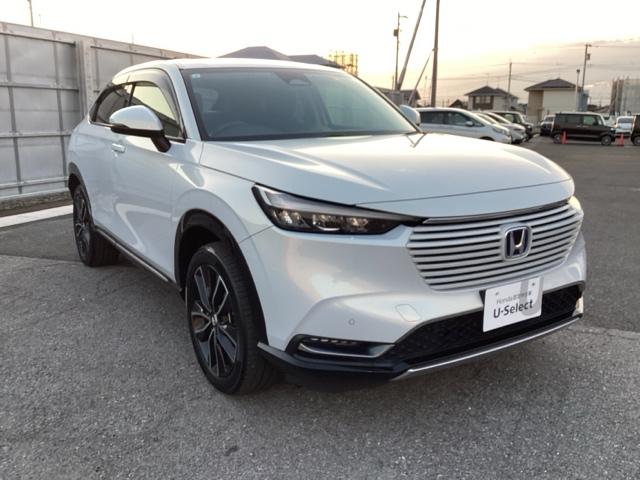 ヴェゼル ｅ：ＨＥＶＺ　衝突回避支援ブレーキ機能　スマキ　フルオートエアコン　Ｄレコ　エアバッグ　両席エアバック　Ｒカメ　パワーウィンドウ　ＬＥＤランプ　ソナー　クルーズＣ　ナビ＆ＴＶ　キーレスエントリー（6枚目）