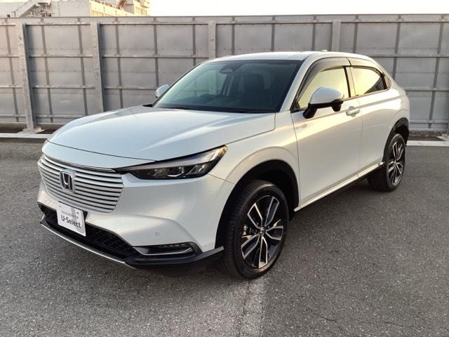 ヴェゼル ｅ：ＨＥＶＺ　衝突回避支援ブレーキ機能　スマキ　フルオートエアコン　Ｄレコ　エアバッグ　両席エアバック　Ｒカメ　パワーウィンドウ　ＬＥＤランプ　ソナー　クルーズＣ　ナビ＆ＴＶ　キーレスエントリー（7枚目）