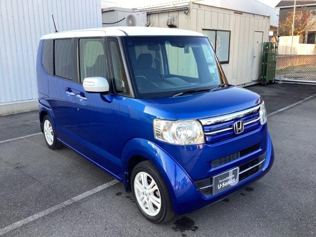 Ｎ－ＢＯＸ ２トーンカラースタイルＧ・Ｌパッケージ　ＥＴＣ付　バックガイドモニター　スマートキーシステム　ＥＳＣ　ナビＴＶ　ワンセグＴＶ　Ａストップ　盗難防止装置　オートエアコン　パワーウィンドウ　ＤＶＤ再生（6枚目）