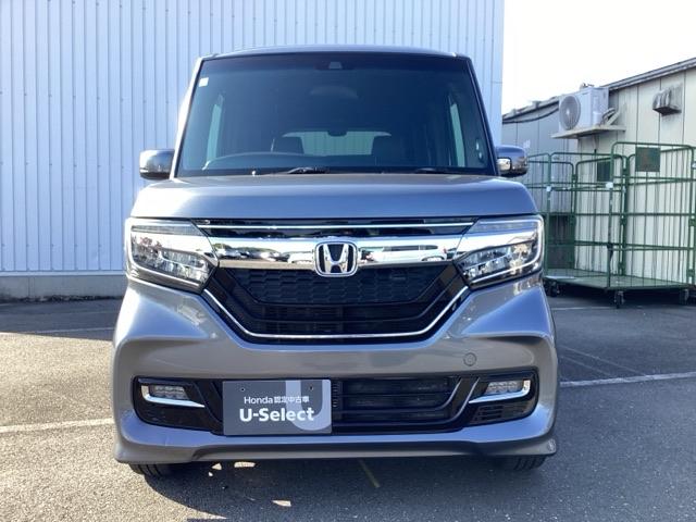 Ｎ－ＢＯＸ Ｇ・Ｌターボホンダセンシング　イモビライザー　アイドルストップ　バックビューモニター　ターボエンジン　サイドカーテンエアバック　スマートキー　クルーズコントロール　ＬＥＤ　ＤＶＤ再生　ＡＡＣ　ＥＴＣ（2枚目）