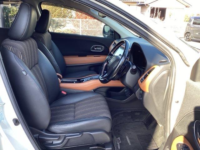 ヴェゼル ハイブリッドZ・ホンダセンシング レーダーサポート ワンセグ DVD再生機能 横滑り防止システム バックアイカメラ 盗難防止装置 シートヒーター付 スマ-トキ- ECOモード パワーウィンド パワステ(13枚目)