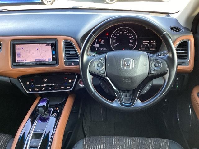 ヴェゼル ハイブリッドZ・ホンダセンシング レーダーサポート ワンセグ DVD再生機能 横滑り防止システム バックアイカメラ 盗難防止装置 シートヒーター付 スマ-トキ- ECOモード パワーウィンド パワステ(15枚目)