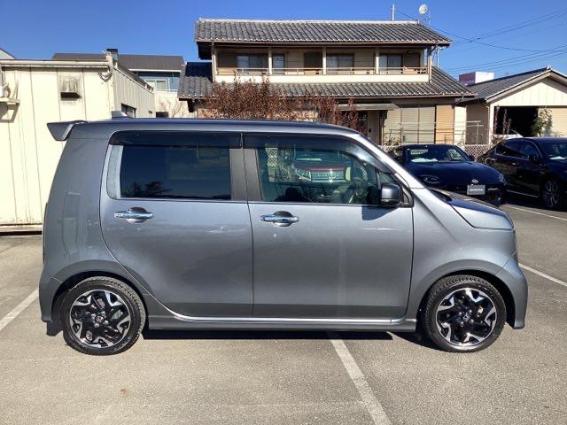 Ｎ－ＷＧＮカスタム Ｌ・ターボホンダセンシング　ブレーキサポート　盗難警報装置　横滑り防止機能　禁煙　サイドエアバック　クルーズＣ　クリアランスソナ　ＬＥＤヘッド　シ－トヒ－タ－　タ－ボ　ＡＡＣ　Ａストップ　ＡＢＳ（4枚目）