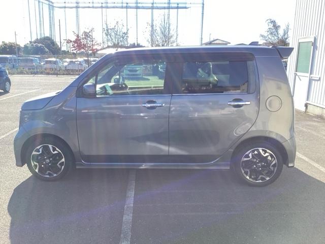 Ｎ－ＷＧＮカスタム Ｌ・ターボホンダセンシング　ブレーキサポート　盗難警報装置　横滑り防止機能　禁煙　サイドエアバック　クルーズＣ　クリアランスソナ　ＬＥＤヘッド　シ－トヒ－タ－　タ－ボ　ＡＡＣ　Ａストップ　ＡＢＳ（5枚目）