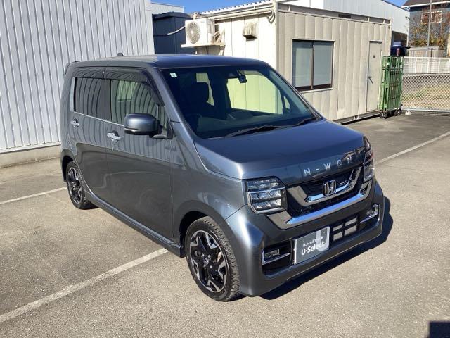 Ｎ－ＷＧＮカスタム Ｌ・ターボホンダセンシング　ブレーキサポート　盗難警報装置　横滑り防止機能　禁煙　サイドエアバック　クルーズＣ　クリアランスソナ　ＬＥＤヘッド　シ－トヒ－タ－　タ－ボ　ＡＡＣ　Ａストップ　ＡＢＳ（6枚目）