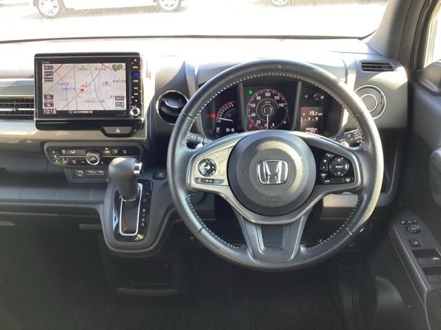 Ｎ－ＷＧＮカスタム Ｌ・ターボホンダセンシング　ブレーキサポート　盗難警報装置　横滑り防止機能　禁煙　サイドエアバック　クルーズＣ　クリアランスソナ　ＬＥＤヘッド　シ－トヒ－タ－　タ－ボ　ＡＡＣ　Ａストップ　ＡＢＳ（15枚目）