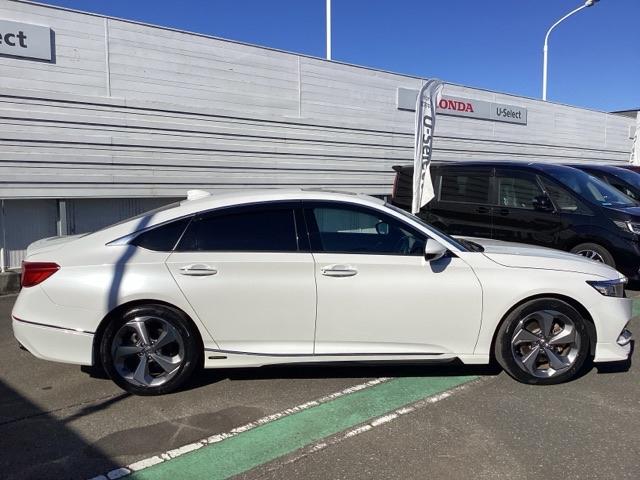 アコード EX カーテンエアバッグ イモビ 追突軽減ブレーキ オートエアコン LEDヘッドライト 皮シート 横滑り防止装置 地デジフルセグ スマキー シートヒーター USB接続 コーナーセンサー キーフリー(4枚目)