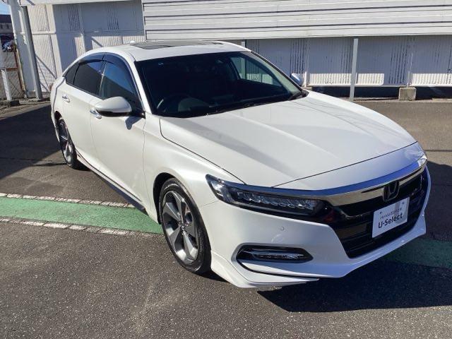 アコード EX カーテンエアバッグ イモビ 追突軽減ブレーキ オートエアコン LEDヘッドライト 皮シート 横滑り防止装置 地デジフルセグ スマキー シートヒーター USB接続 コーナーセンサー キーフリー(6枚目)