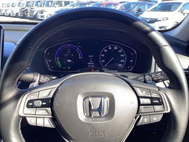 アコード EX カーテンエアバッグ イモビ 追突軽減ブレーキ オートエアコン LEDヘッドライト 皮シート 横滑り防止装置 地デジフルセグ スマキー シートヒーター USB接続 コーナーセンサー キーフリー(22枚目)