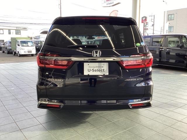 オデッセイ アブソルート・ＥＸ　シ－トヒ－タ－　バックモニター　ＷＡＣ　スマ－トキ－　セキュリティーアラーム　３列シート　ＤＶＤ再生　オートクルーズコントロール　パワーウィンドウ　エアバック　エアコン　横滑り防止（3枚目）