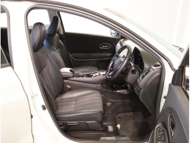 ヴェゼル ハイブリッドZ・ホンダセンシング レーダーサポート DVD再生機能 横滑り防止システム バックアイカメラ 盗難防止装置 フルセ シートヒーター付 スマ-トキ- ECOモード パワーウィンド ナビ&TV(40枚目)