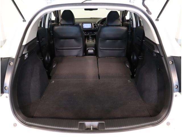 ヴェゼル ハイブリッドZ・ホンダセンシング レーダーサポート DVD再生機能 横滑り防止システム バックアイカメラ 盗難防止装置 フルセ シートヒーター付 スマ-トキ- ECOモード パワーウィンド ナビ&TV(46枚目)