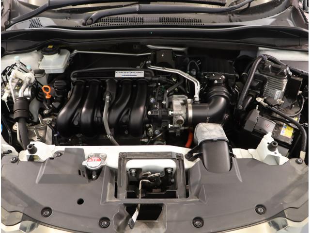 ヴェゼル ハイブリッドZ・ホンダセンシング レーダーサポート DVD再生機能 横滑り防止システム バックアイカメラ 盗難防止装置 フルセ シートヒーター付 スマ-トキ- ECOモード パワーウィンド ナビ&TV(48枚目)