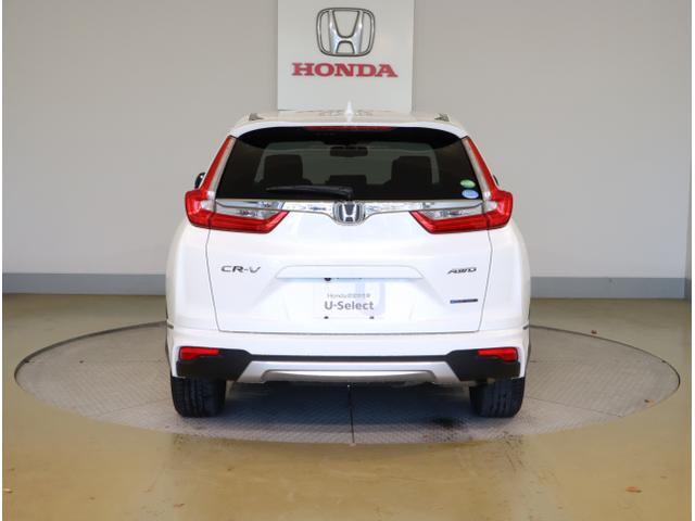 ＣＲ－Ｖハイブリッド ＥＸ　オートクルーズコントロール　シートヒータ　アイドリングストップ　ＬＥＤヘッドランプ　フルセグ　リヤカメラ　衝突被害軽減ブレーキ　電動シート　ＥＴＣ　４ＷＤ　横滑り防止装置　ＤＶＤ　オートエアコン（6枚目）