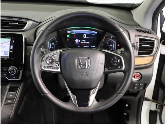 ＣＲ－Ｖハイブリッド ＥＸ　オートクルーズコントロール　シートヒータ　アイドリングストップ　ＬＥＤヘッドランプ　フルセグ　リヤカメラ　衝突被害軽減ブレーキ　電動シート　ＥＴＣ　４ＷＤ　横滑り防止装置　ＤＶＤ　オートエアコン（15枚目）