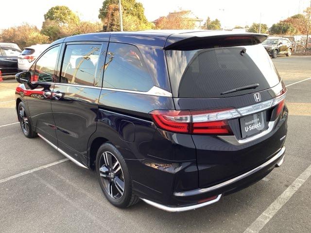 オデッセイハイブリッド ハイブリッドアブソルート・ホンダセンシンアドバンスP 衝突被害軽減 オートクルーズコントロール スマ-トキ- ナビTV AAC VSA 360度カメラ 盗難防止装置 Pアシスト DVD再生 三列シート(9枚目)