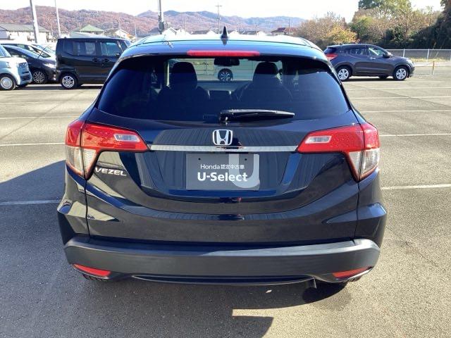 ヴェゼル Ｘ・ホンダセンシング　ワンセグ　シートヒーター　Ｒカメラ　Ｗエアバッグ　盗難防止　禁煙　アクティブクルーズコントロール　オートエアコン　ＬＥＤランプ　衝突軽減ブレ－キ　整備記録簿　カーテンエアバック（3枚目）