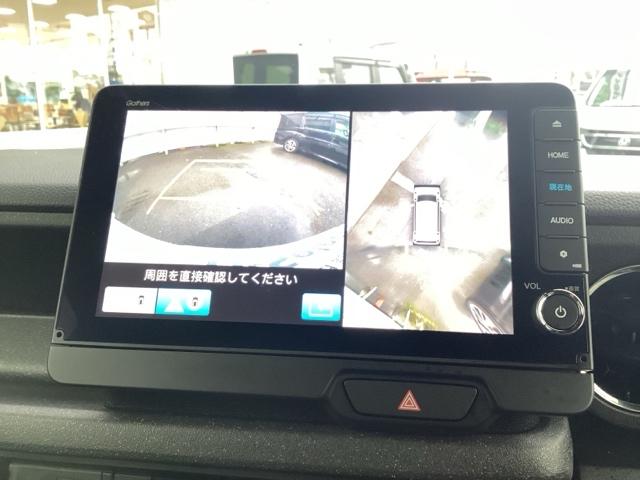 Ｎ－ＢＯＸカスタム ベースグレード　Ｗ電動ドア　ＵＳＢ接続　ＣＭＢＳ　Ｄレコ　ベンチシート　オートエアコン　スマートキ　ＬＥＤ　盗難防止装置　クルコン　ＥＴＣ　バックカメラ　フルセグＴＶ　パワーステアリング　エアバッグ（29枚目）